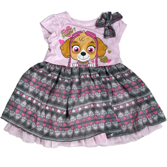 Girls size 2t Paw Patrol, handkerchief, colorful summer dress bundle EUC - Picture 4 of 13